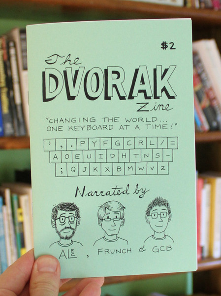 Dvorak zine cover