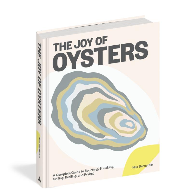 A large cell shaded representation of an oyster on the sample cover