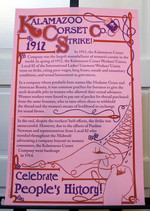 Kalamazoo Corset Co. Strike! poster