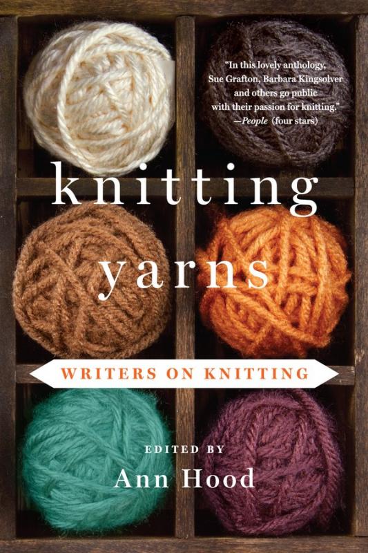 Cover with photo of yarn balls in a wooden box. 