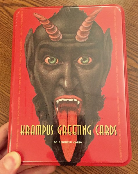 Krampus Greeting Cards