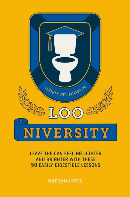 Collegiate shield with toilet