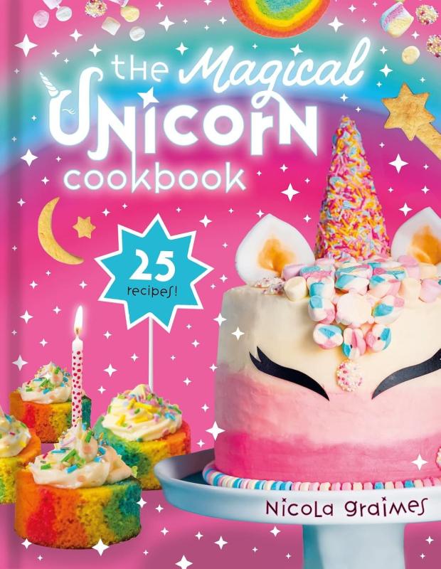 cake unicorn and cupcakes