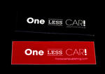 Sticker #308: One Less Car!