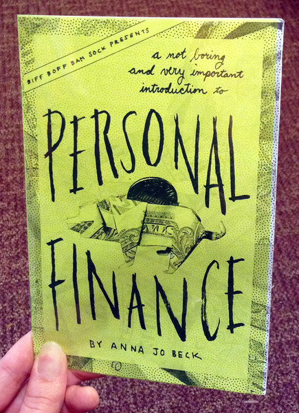 personal finance zine