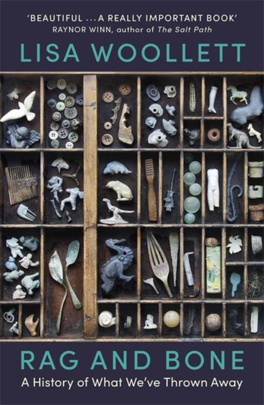 Cover with a photo of a divided drawer with miscellaneous broken objects