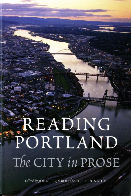 An aerial shot of Portland and the Willamette river. 