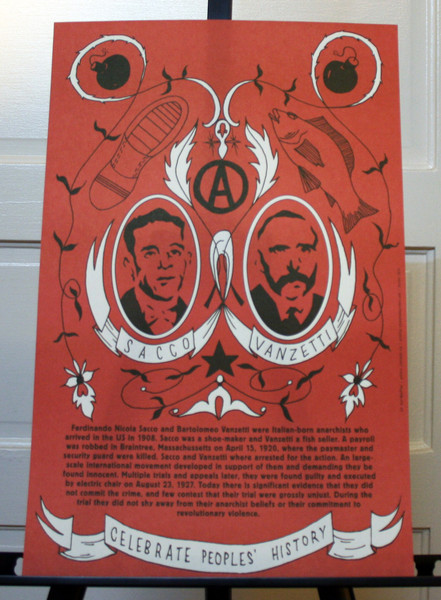 Sacco and Vanzetti poster