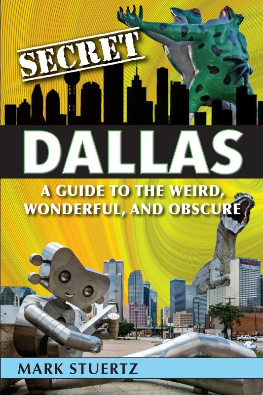 collage of illustrated places in dallas