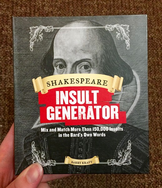 Shakespeare Insult Generator