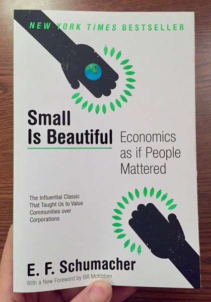 Small Is Beautiful: Economics as if People Mattered