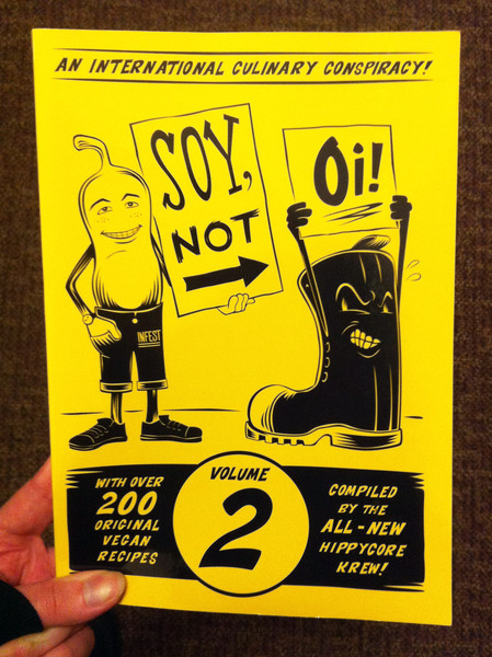 soy not oi volume 2 cookbook by hippycore krew