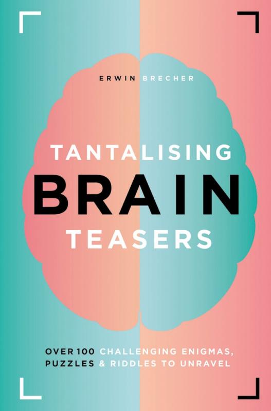 blue and red cover with illustration of a brain with white and black text