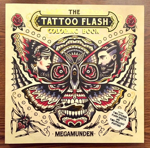 Tattoo Flash Coloring Book