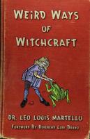 Weird Ways of Witchcraft