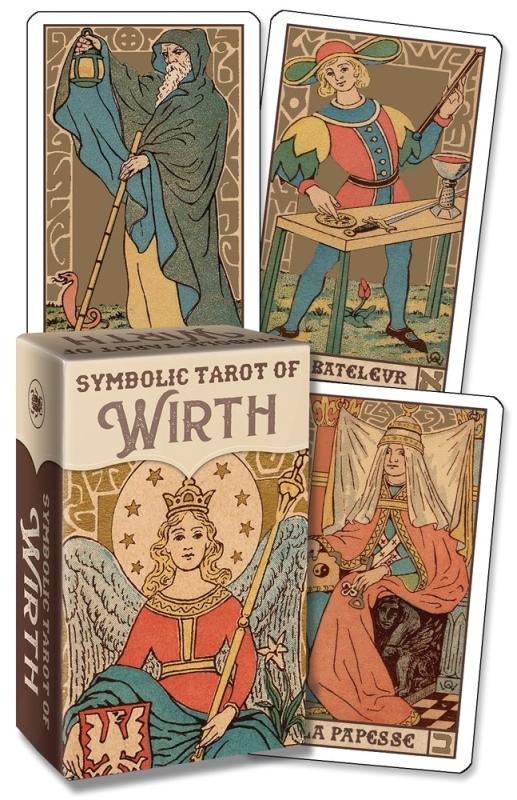 sample box with three sample tarot cards